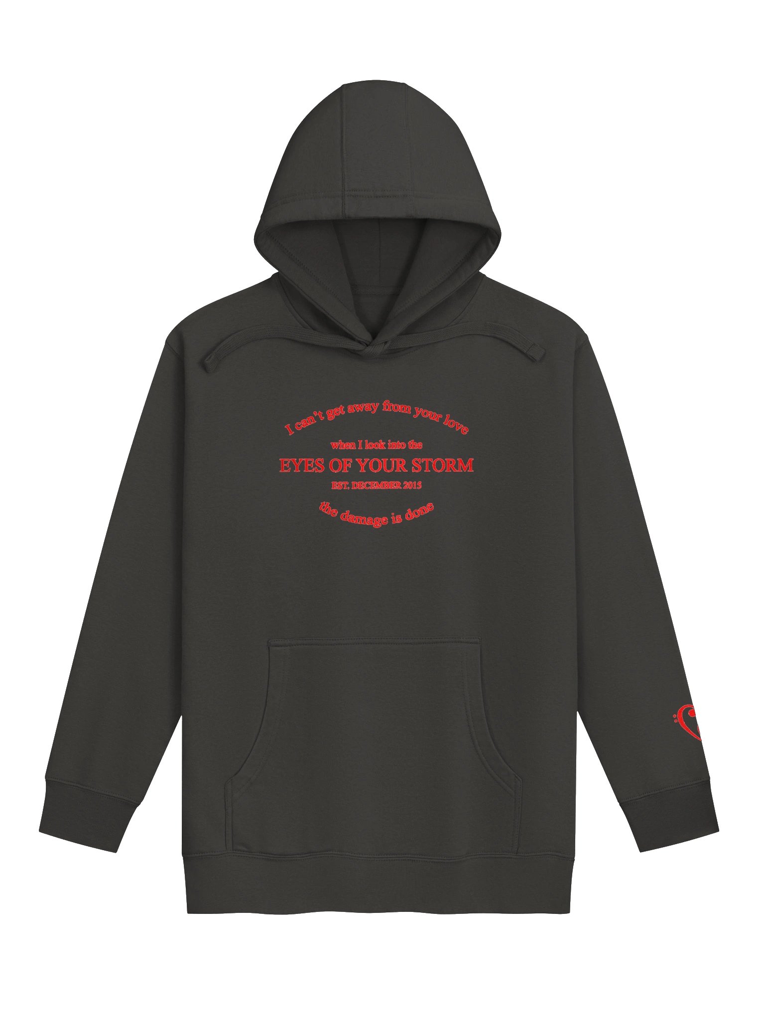 the damage is done Embroidered Hoodie product image (2)
