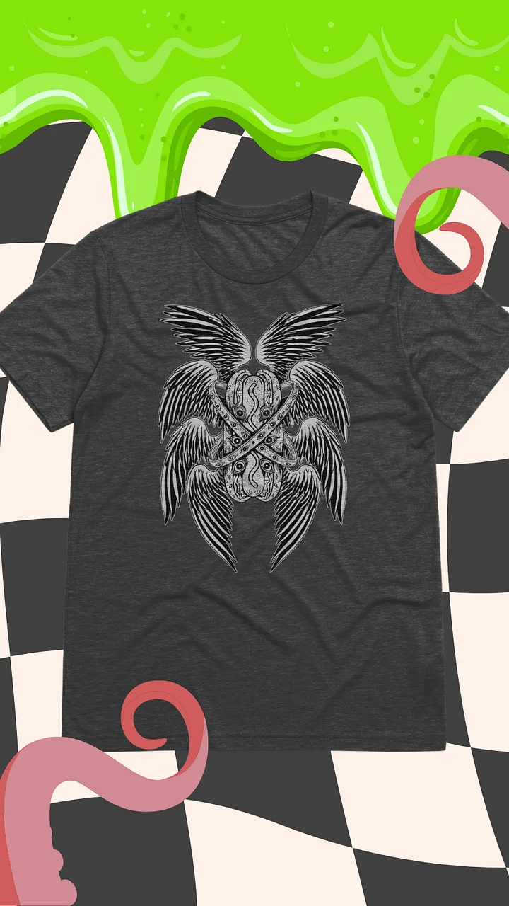 Biblically Accurate Hotdog Triblend Shirt product image (1)
