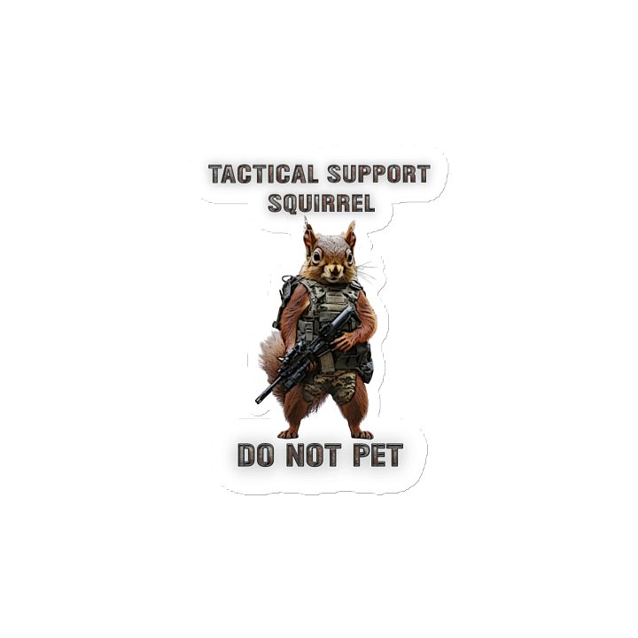 Tactical Support Squirrel - Magnet product image (2)