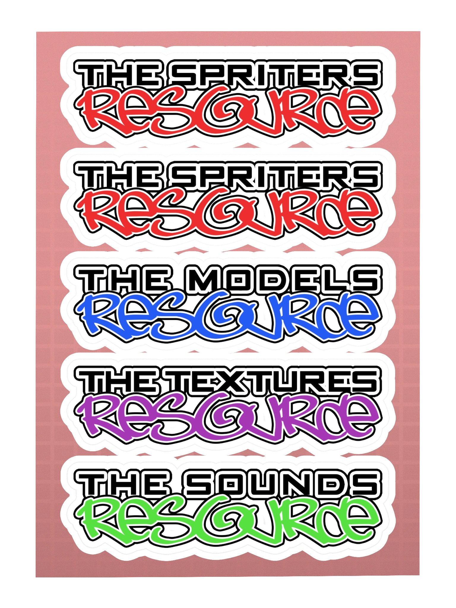 The Spriters Resource Sticker Multi-Pack product image (3)
