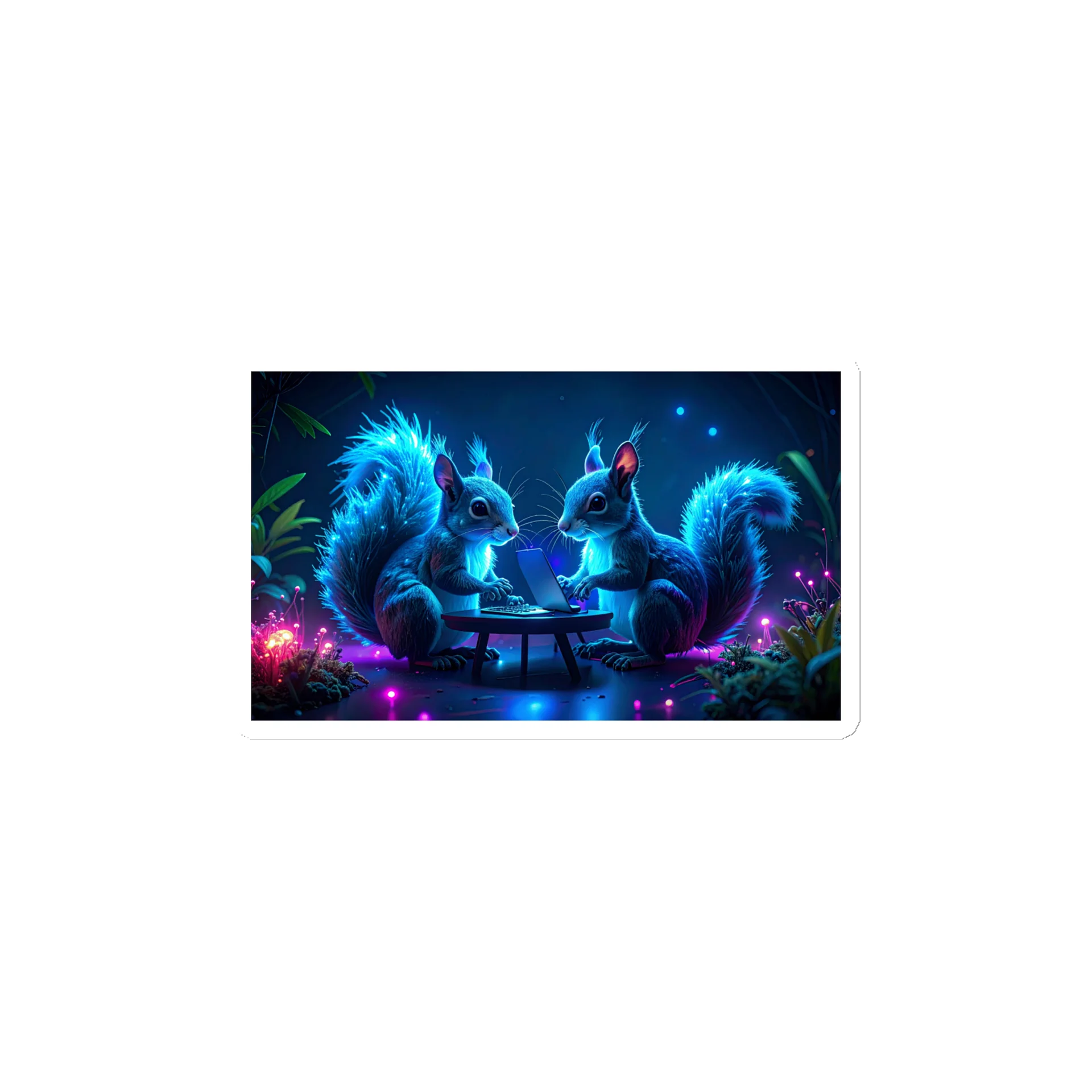 Whispy & Gilly Magnet product image (1)