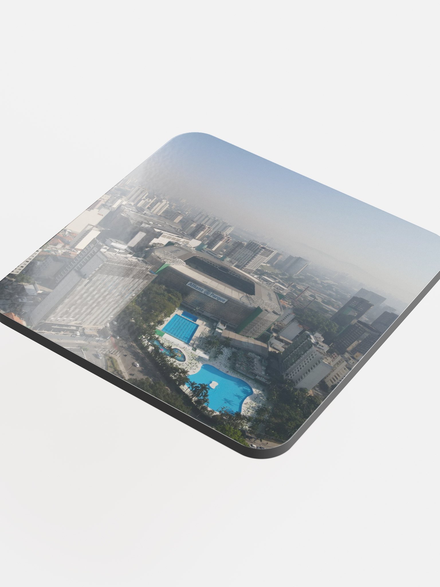 Allianz Parque – Glossy Cork Coaster /Porta-Copo de Cortiça (EN/BR) product image (4)