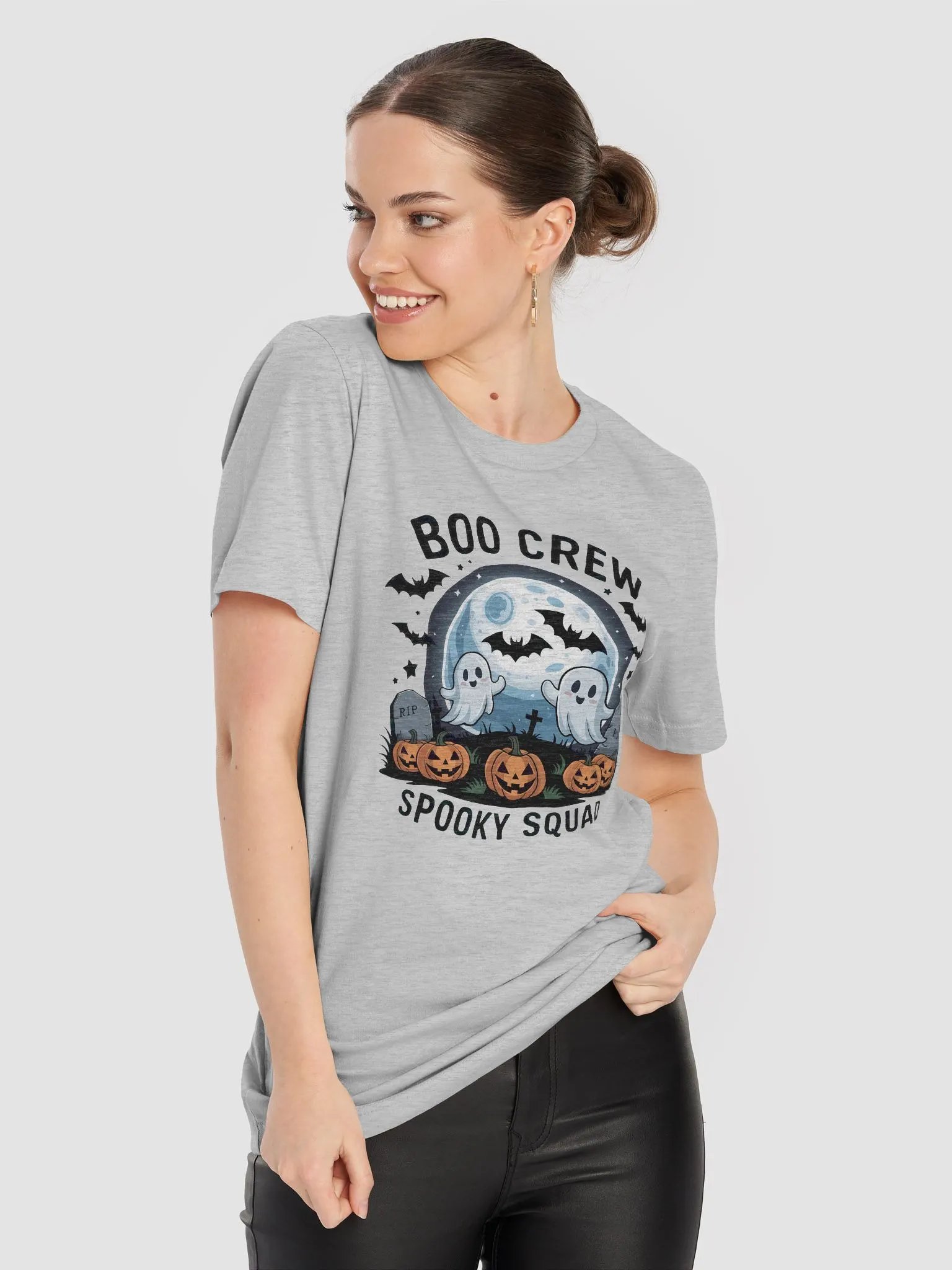 Boo Crew Halloween T-Shirt product image (24)