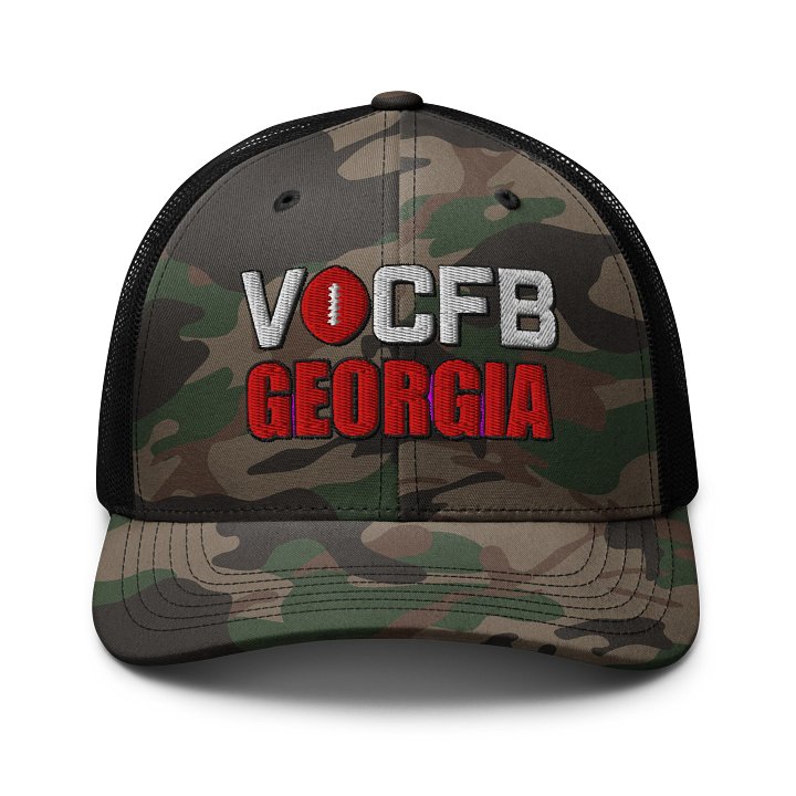 Georgia VOCFB Camo Trucker Hat product image (1)