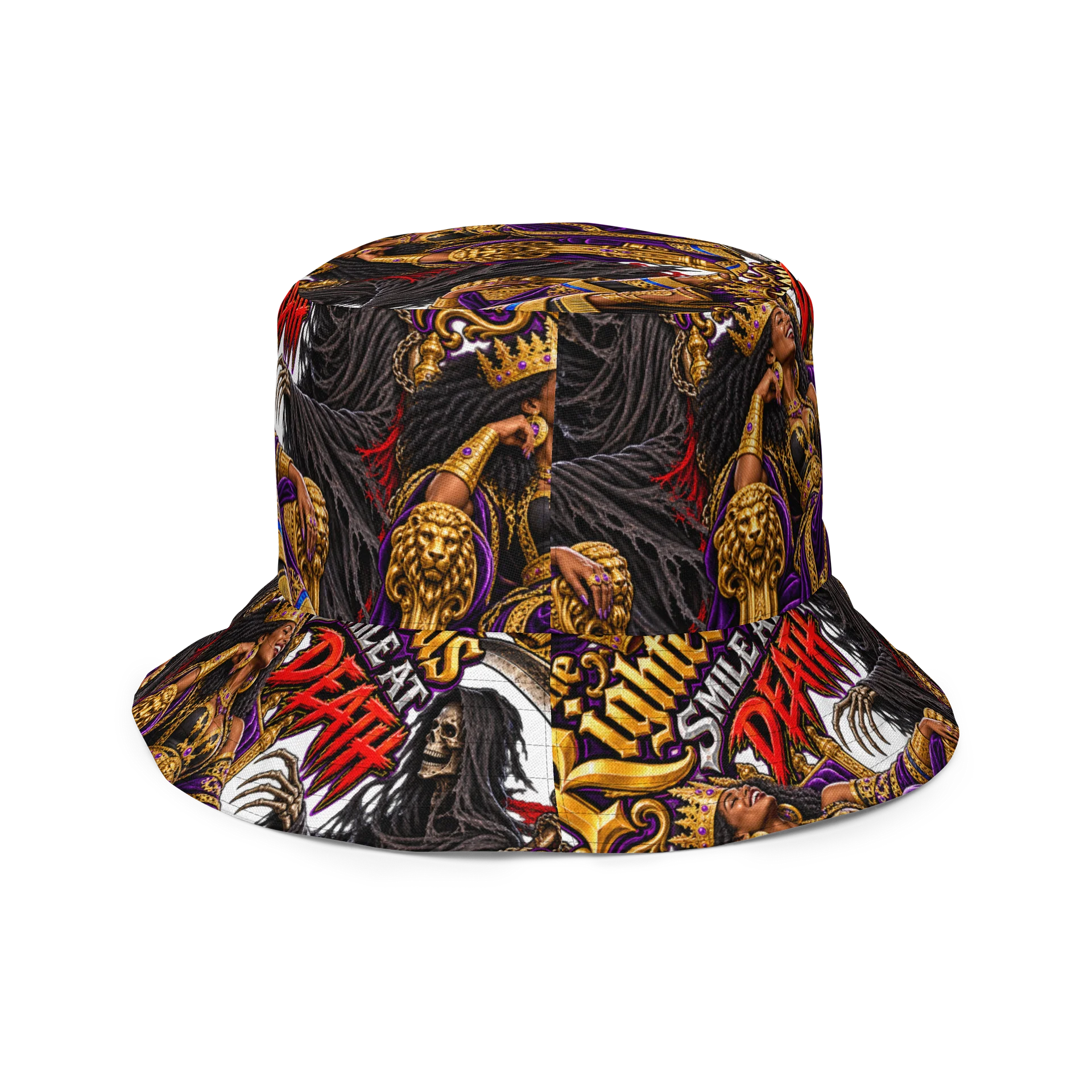 The Righteous Smile at Death Reversible Bucket Hat product image (4)