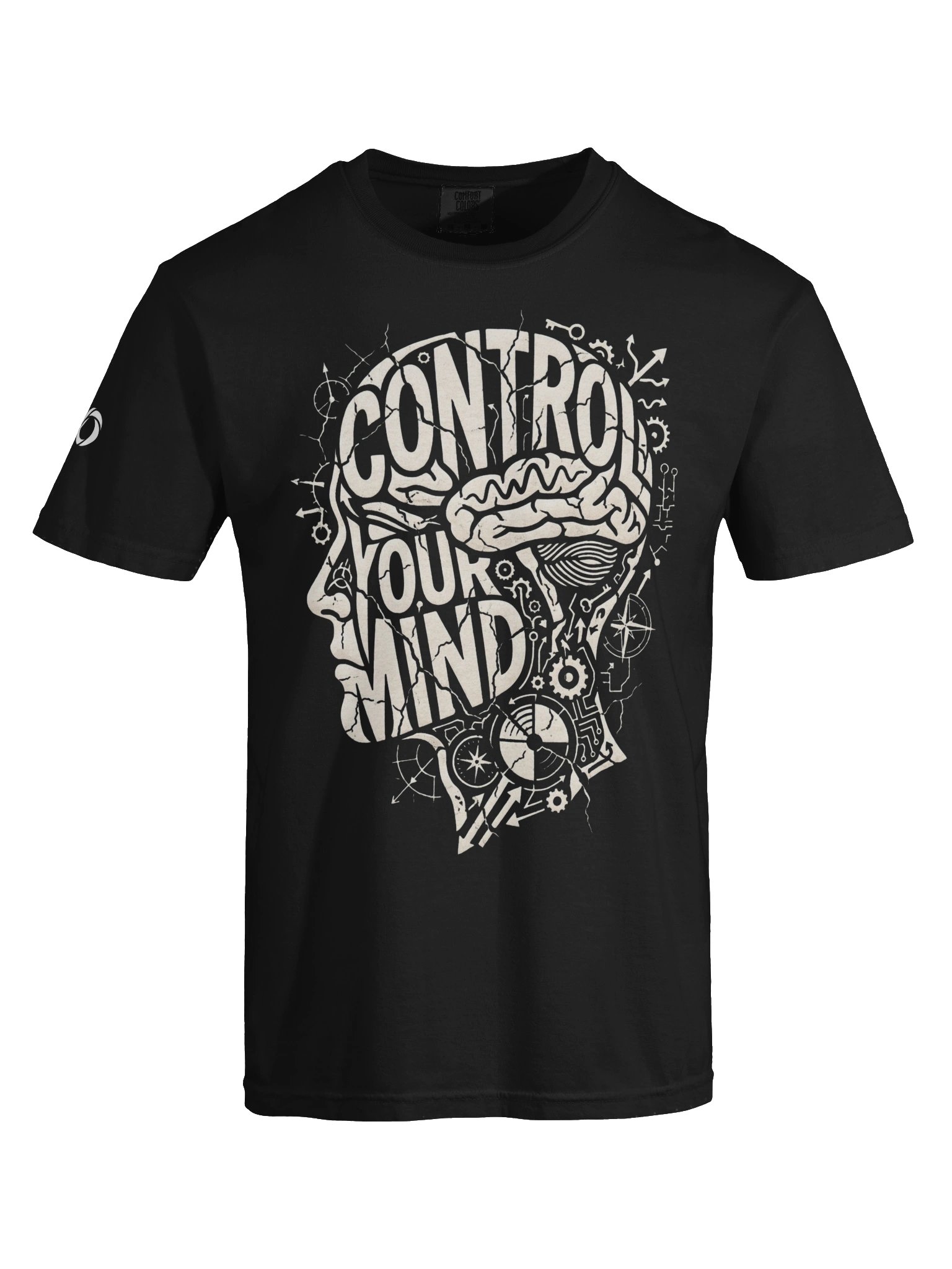 Control Your Mind — Mindscape Typography Graphic Tee product image (12)