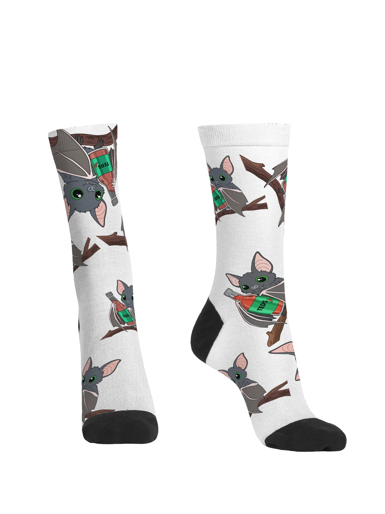 Spicy Bat Crew Socks product image (2)