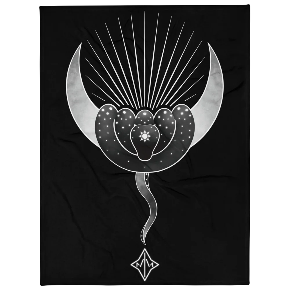 𝖘𝖊𝖗𝖕𝖊𝖓𝖙𝖊 throw blanket product image (1)