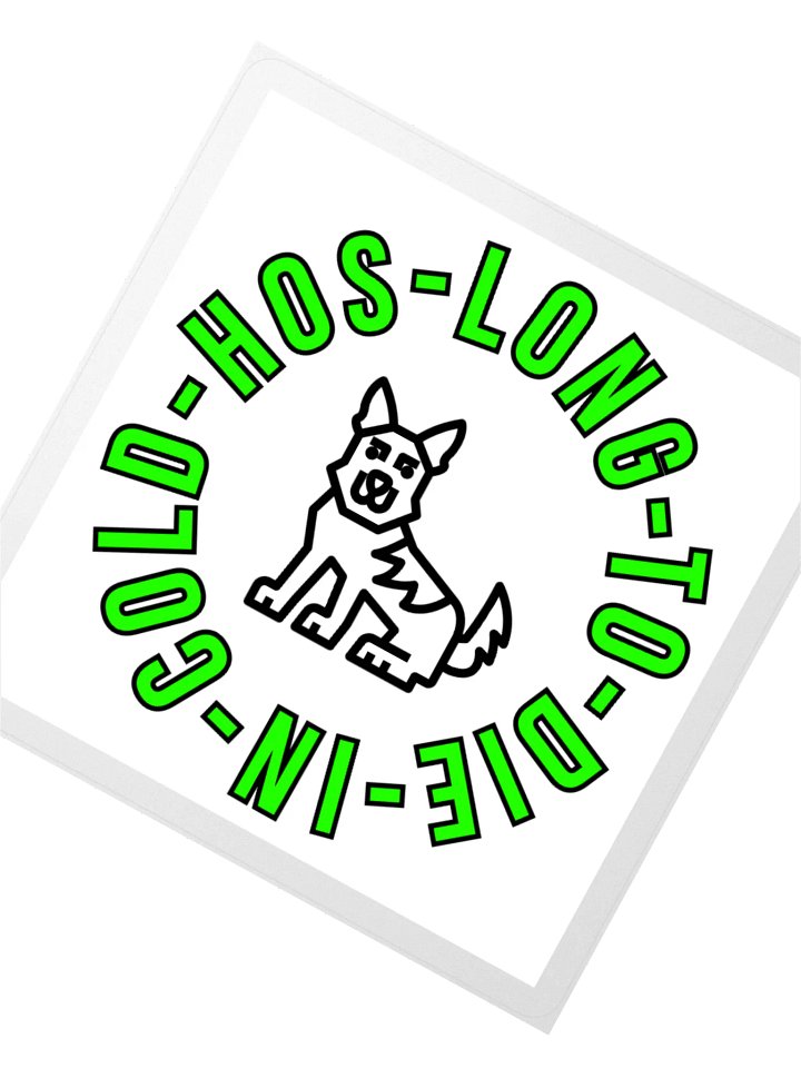 Hos Long Kiss Cut Sticker product image (2)