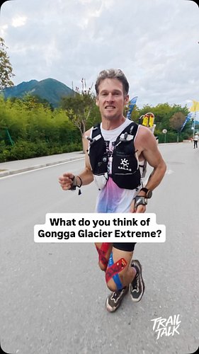 Max King (Kailas FUGA) final kilometre of the Gongga Extreme Glacier 100k. Let’s hear what he thinks of the race…

#KailasFUG...