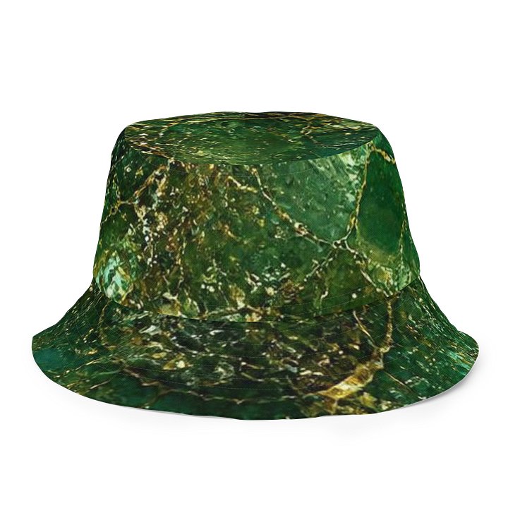 "A522" Emerald Gold Vein Bucket Hat product image (1)