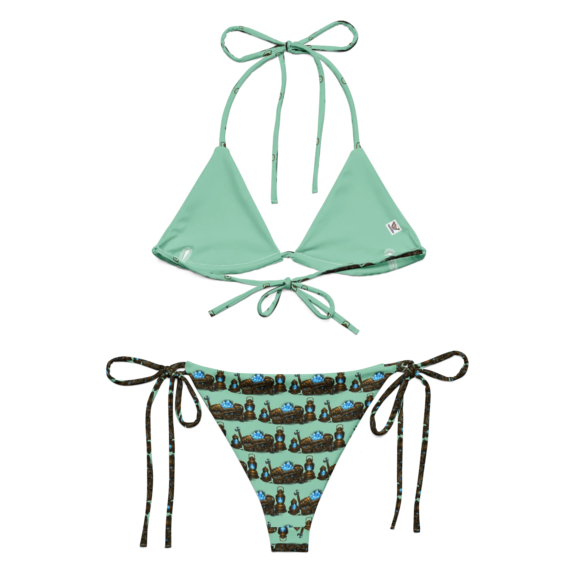 Kingdom Mechanic 2 Recycled Bikini Set product image (1)