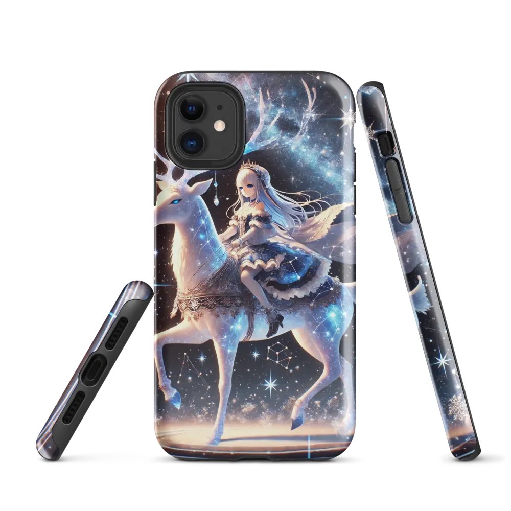 Celestial Rider iPhone Tough Case – Enchanted Winter Queen product image (1)