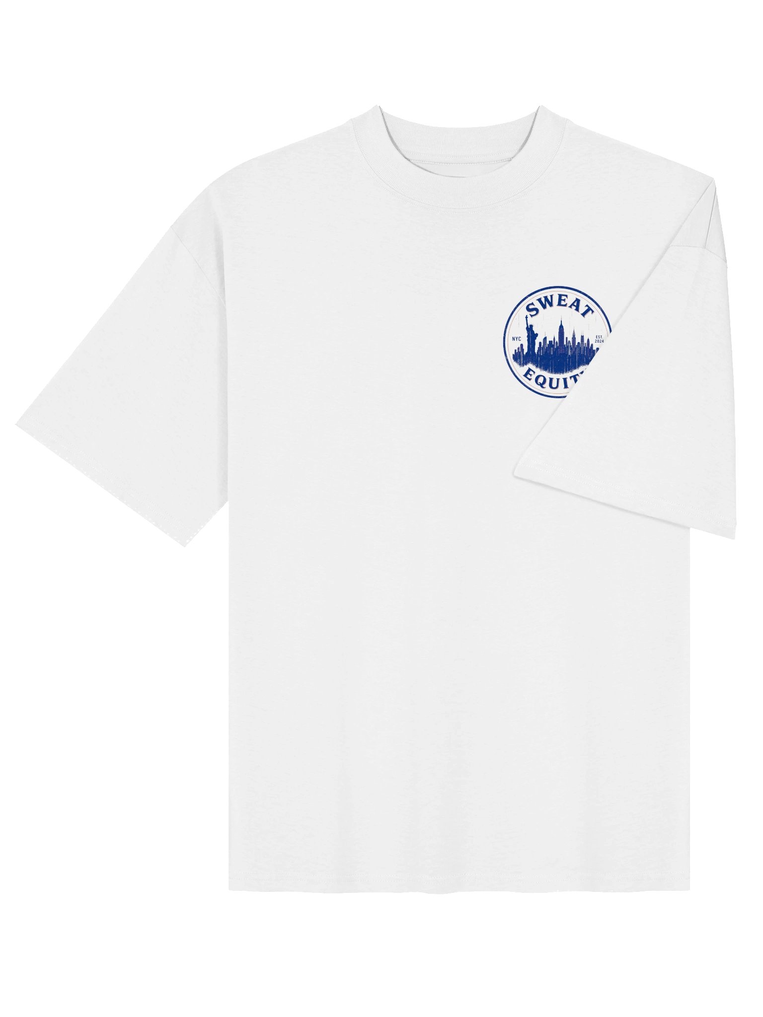 Sweat Equity: NYC Marathon 2026 Oversized T-Shirt product image (4)