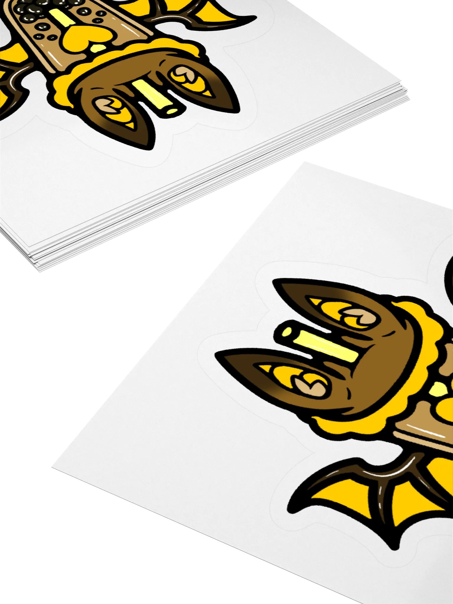 MatchaEXE Yellow Bobat Sticker product image (10)