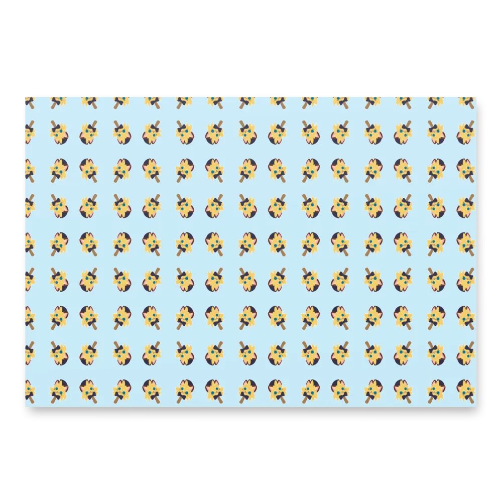 Spooky Popsicle Wrapping Paper product image (1)
