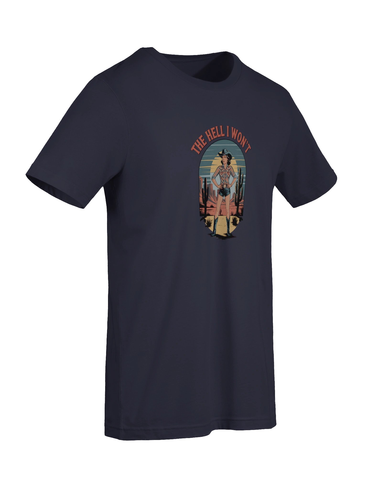 [BJ Designs] The Hell I Won't Unisex Graphic Tee product image (9)