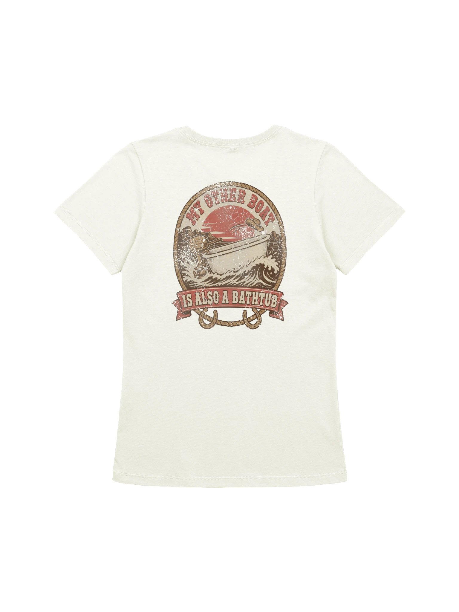 My Other Boat Is Also A Bathtub - Rodeo - Women's Relaxed Tee product image (3)
