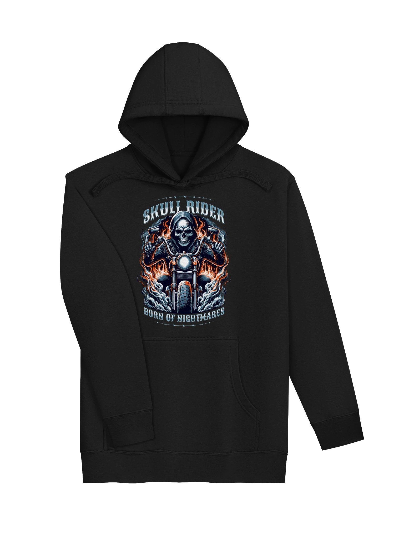 Unique Design Skull Rider Graphic Comfort Hoodie product image (26)