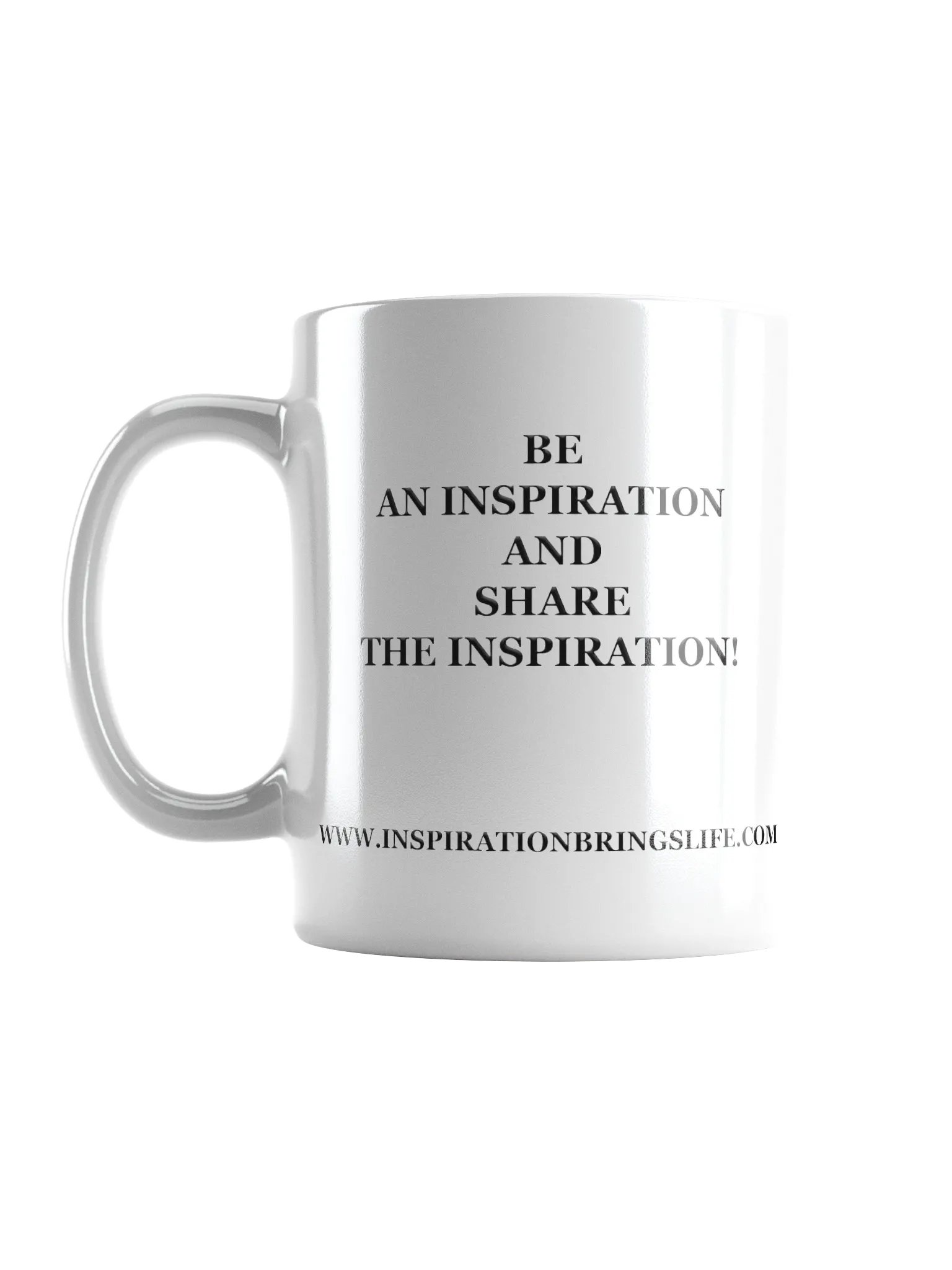 Don't Forget To Breathe - White Glossy Mug product image (6)