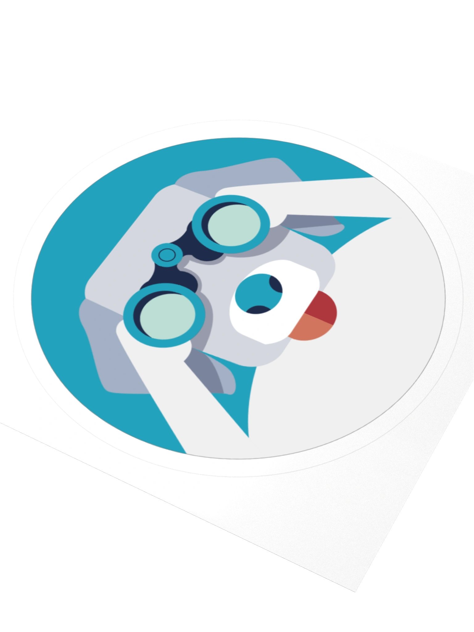 Kuvasz Uptime Kiss Cut Sticker product image (7)