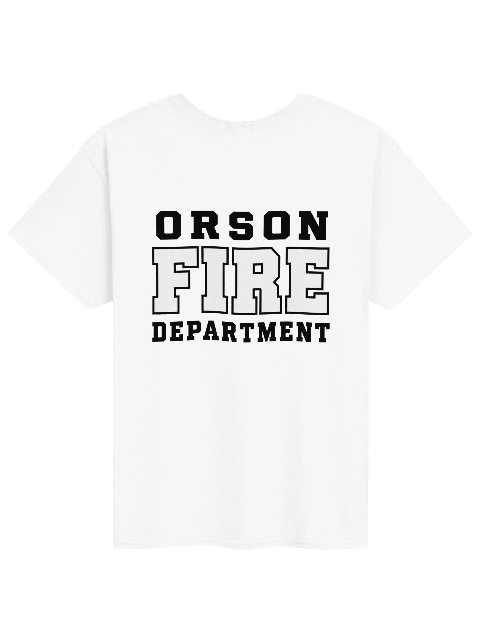 Orson Fire Department – Orson Inspired T-Shirt | Black Print. product image (3)
