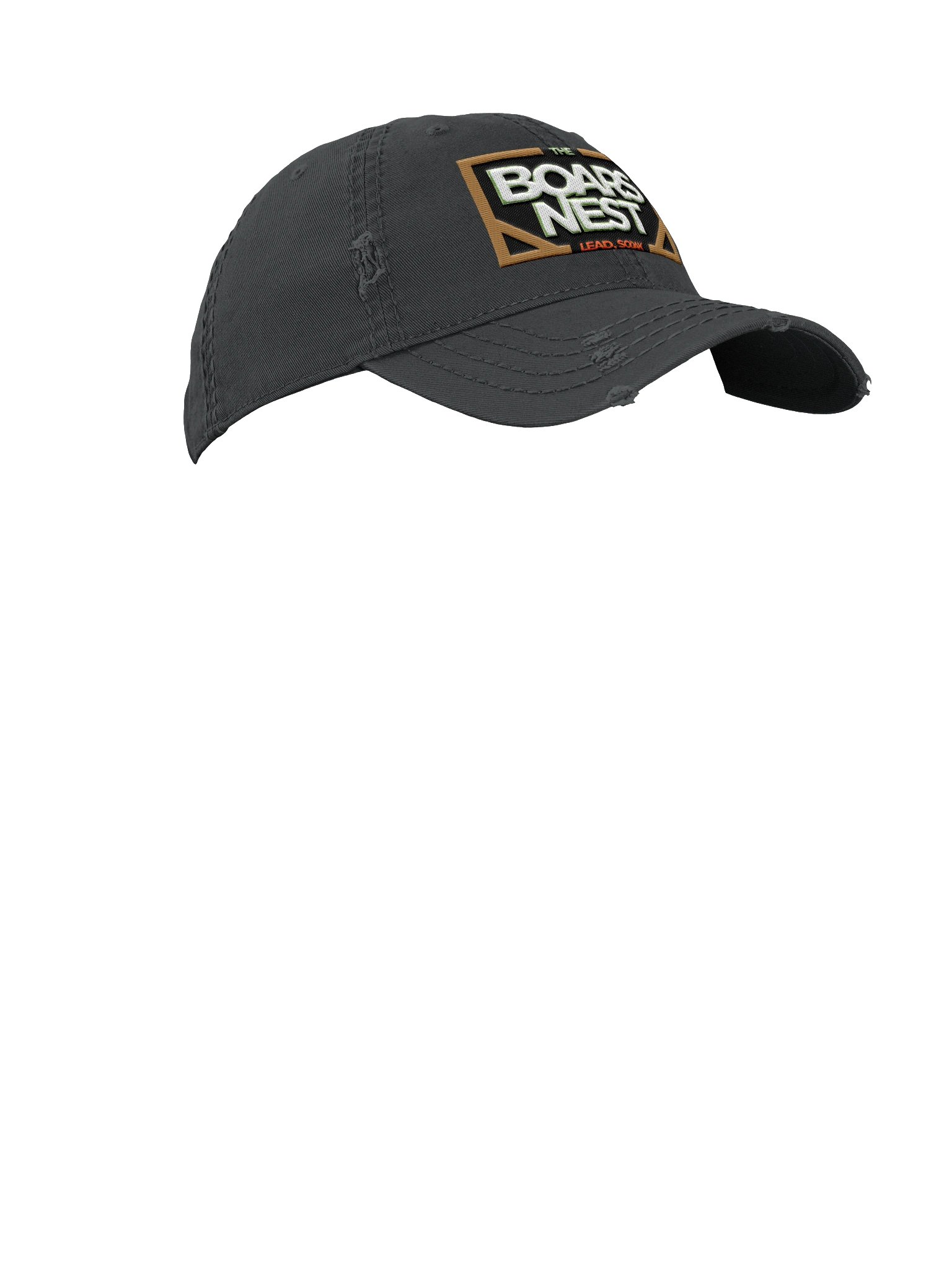 The Boars Nest Distressed Dad Hat product image (26)