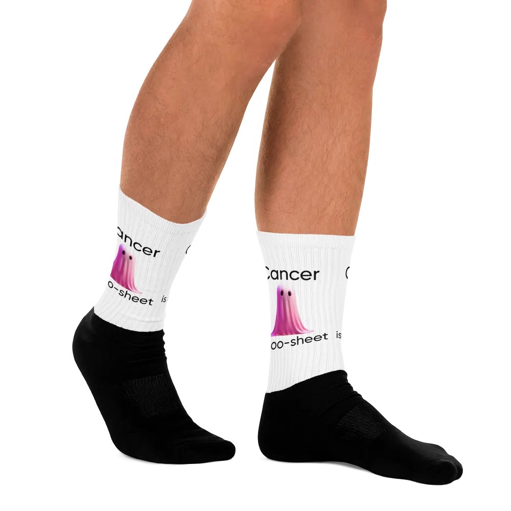 Cancer is boo-sheet socks product image (11)