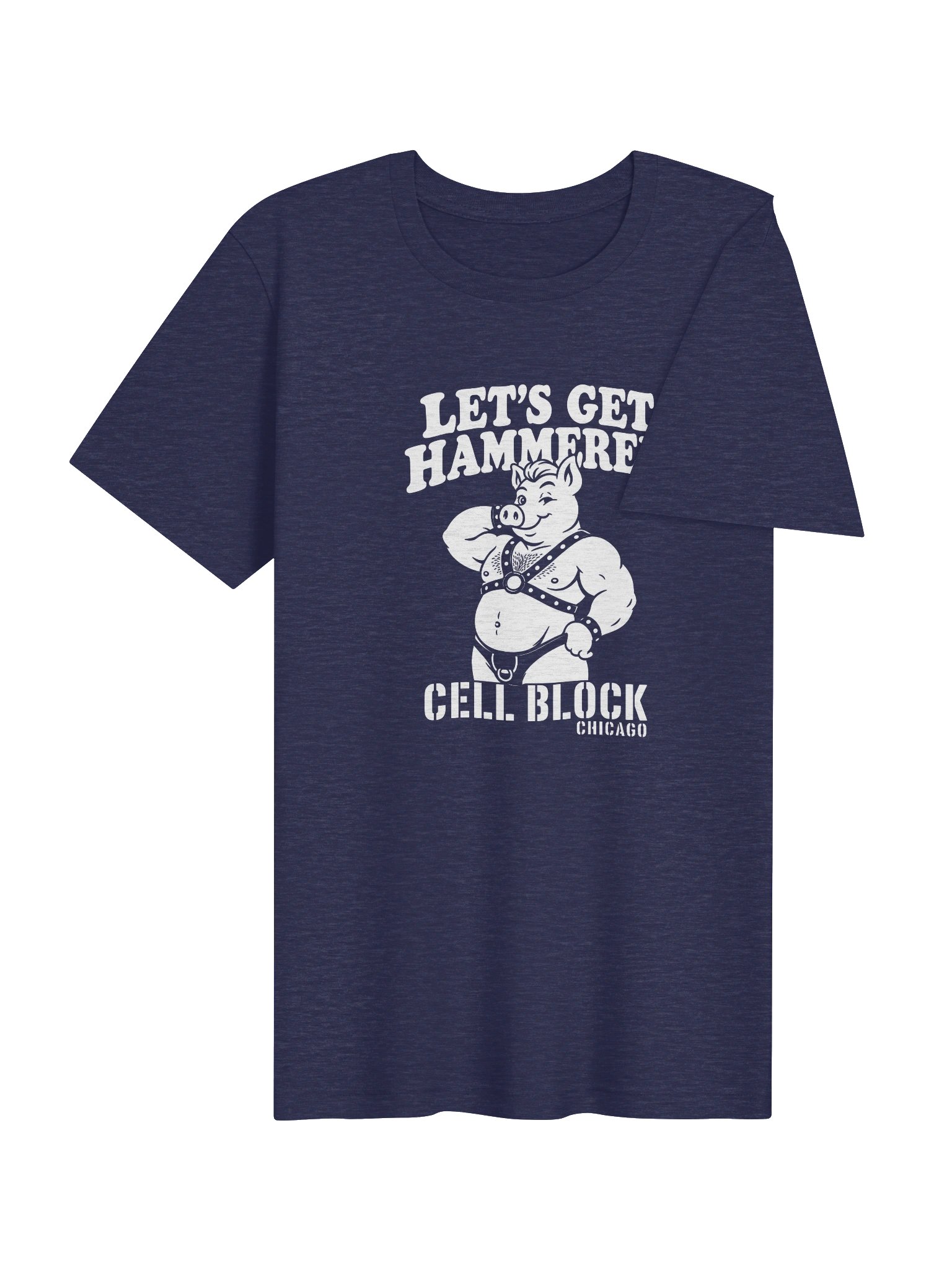 Cell Block Get Hammered Pig Graphic Tee product image (4)