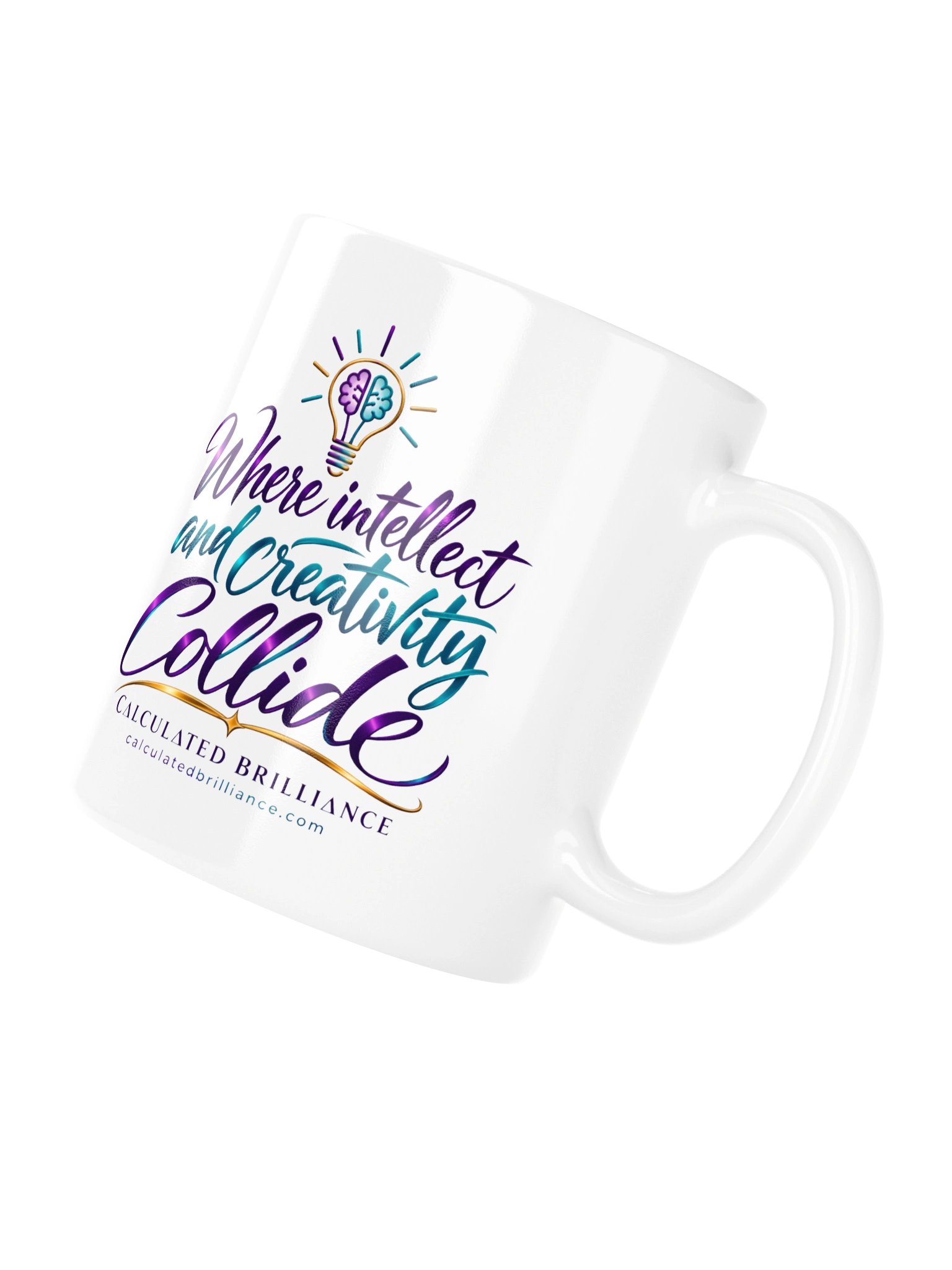 CB Signature Collide Mug | White · 11 oz product image (4)