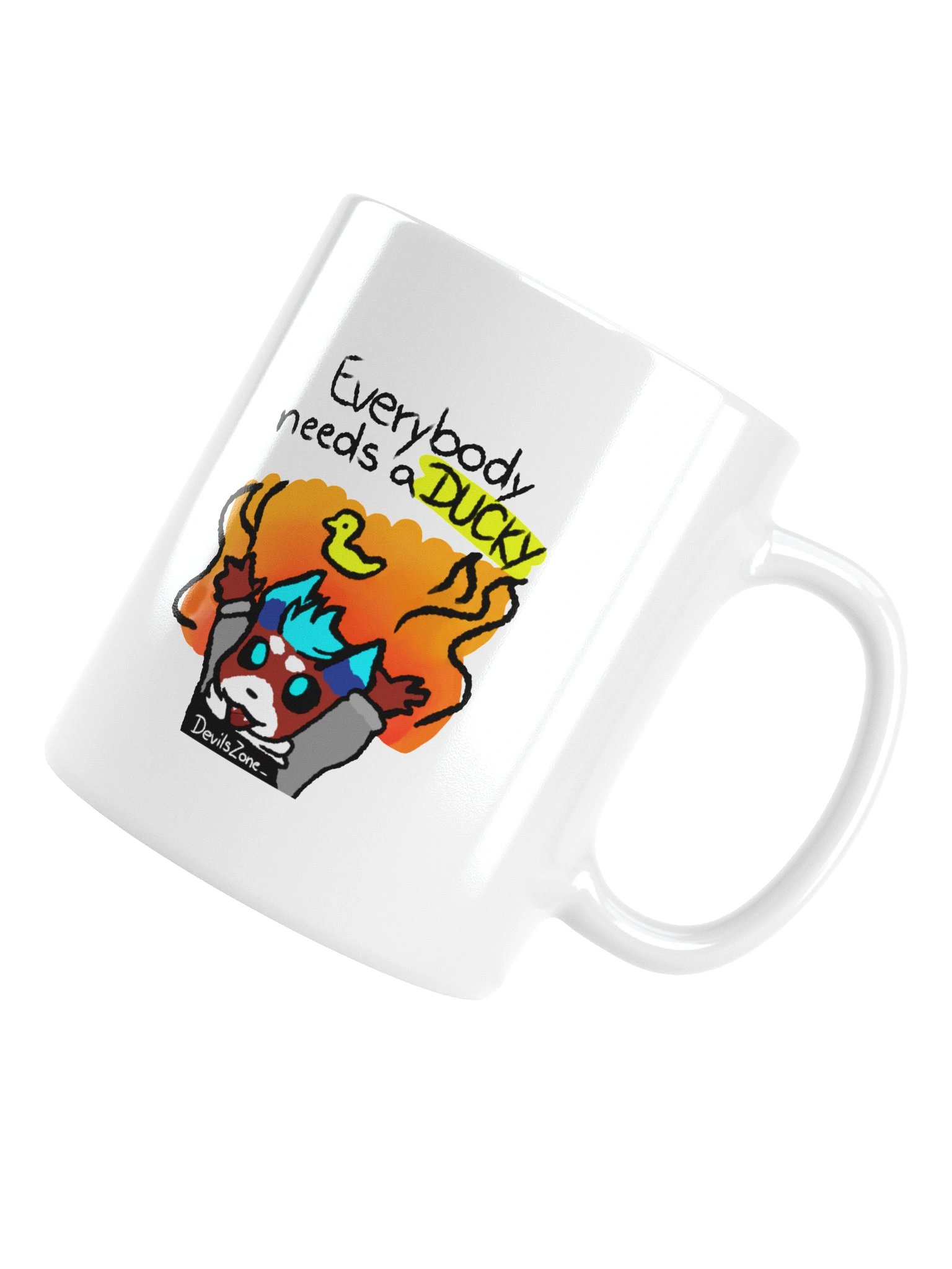 Everybody needs a DUCKY White Mug product image (5)