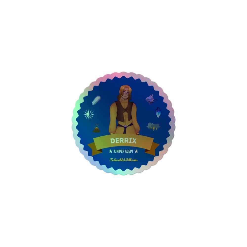 SSQ Holo Sticker: Derrix product image (1)