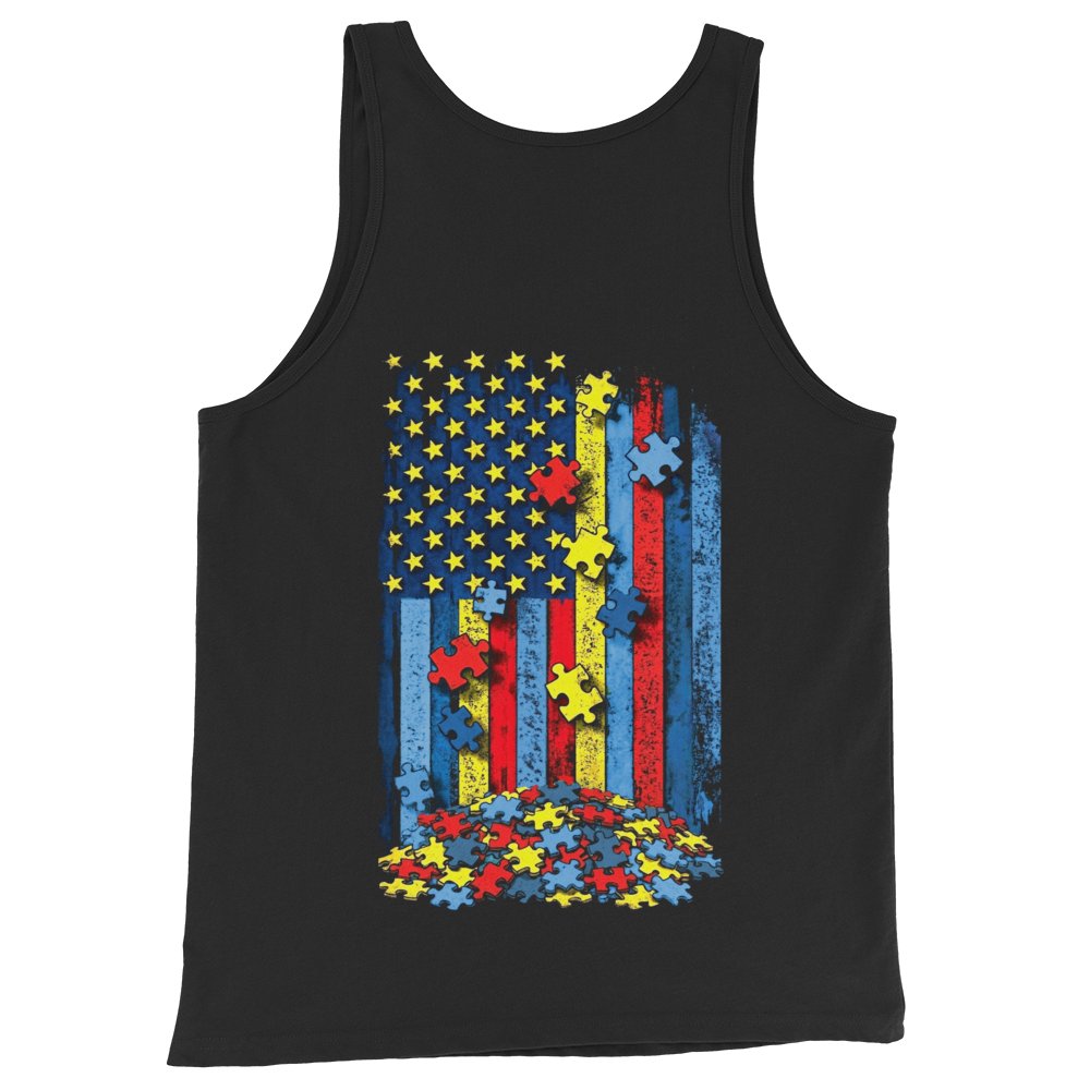 Built Different: Autism Awareness Tank Top product image (3)