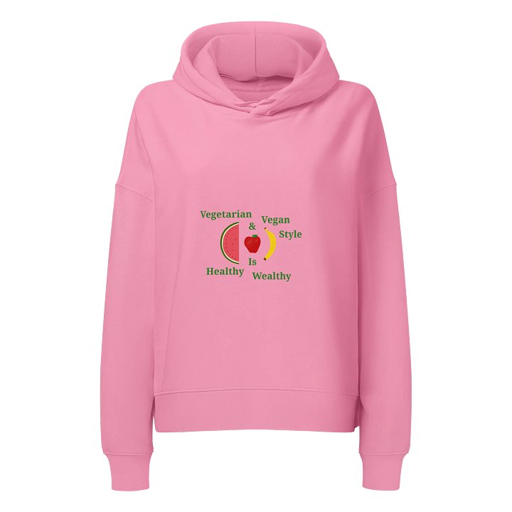 Fruitful Vegan Vibes Organic Hoodie product image (1)