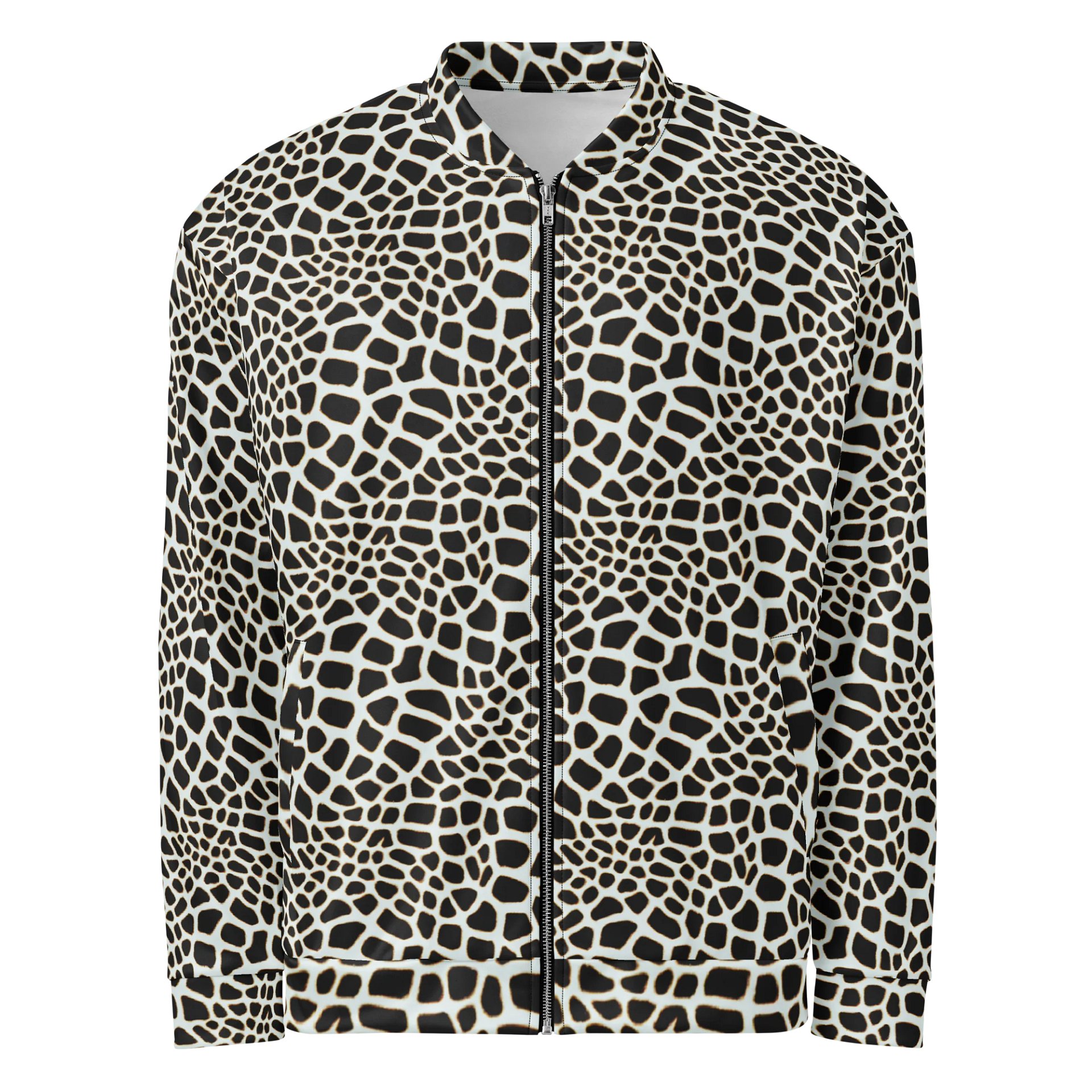 Giraffe Skin Bomber Jacket product image (1)