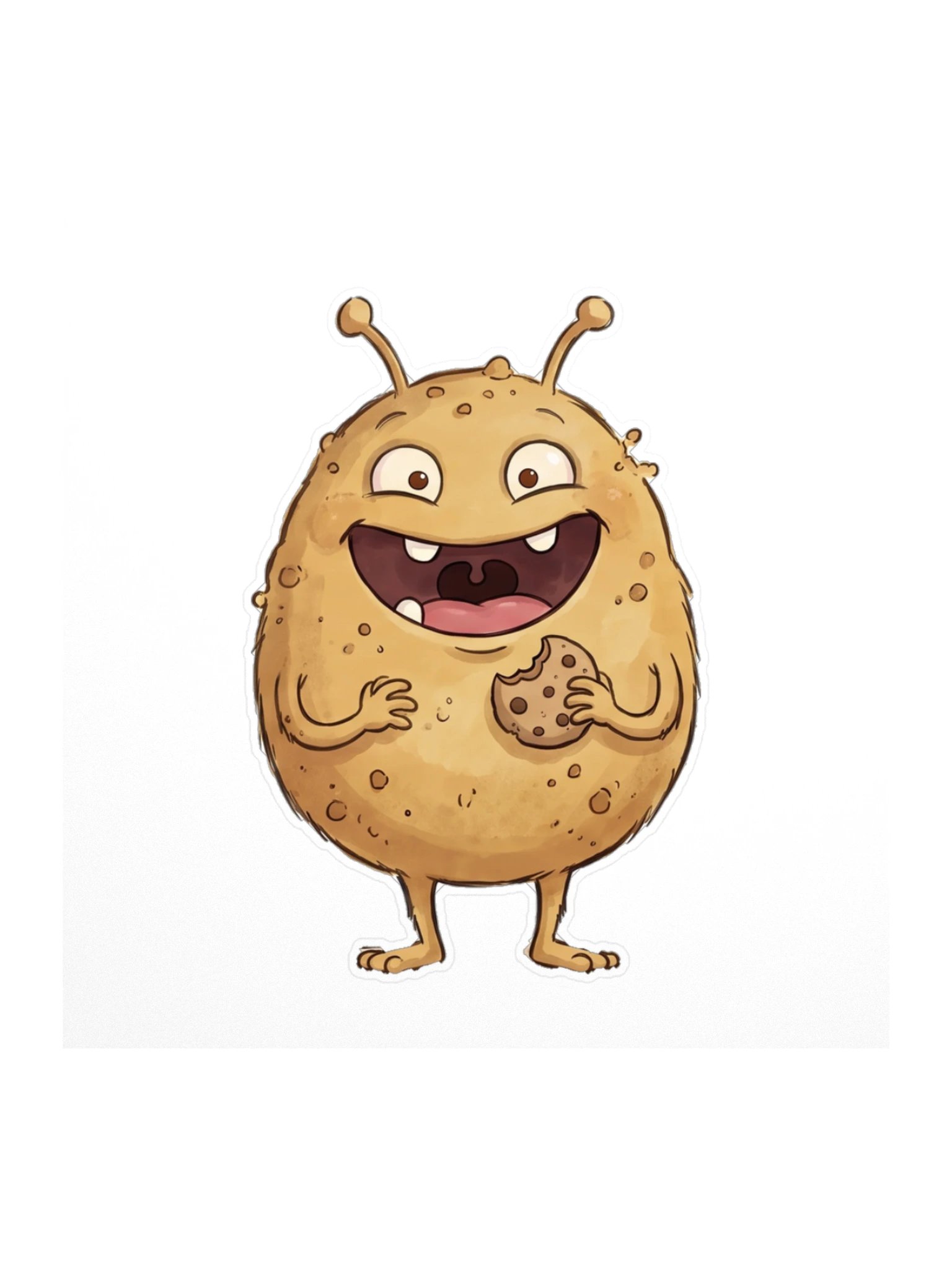 Crumbly Carl Sticker product image (1)