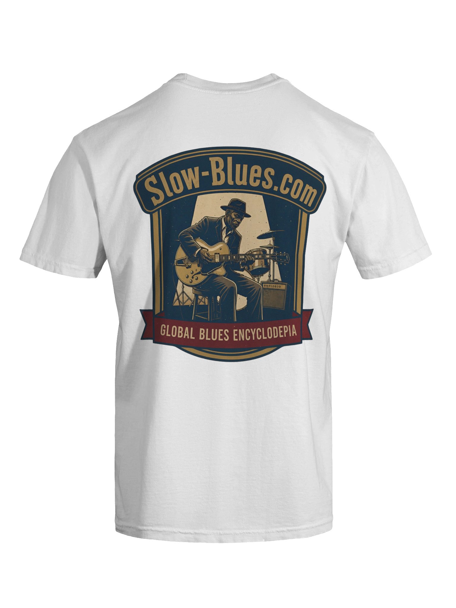 Slow Blues Vintage Logo Heavyweight Tee product image (7)