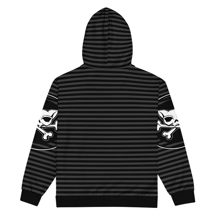 Blaque Kat Skull Remix Stripped Hoodie product image (2)