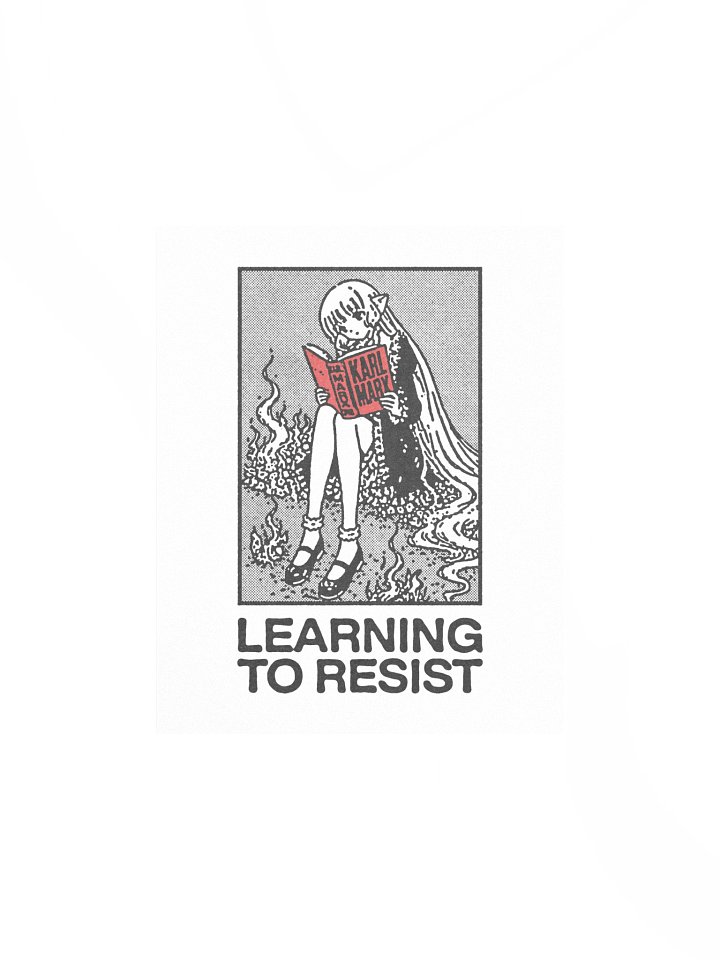 LEARNING TO RESIST ! Art Print. product image (1)