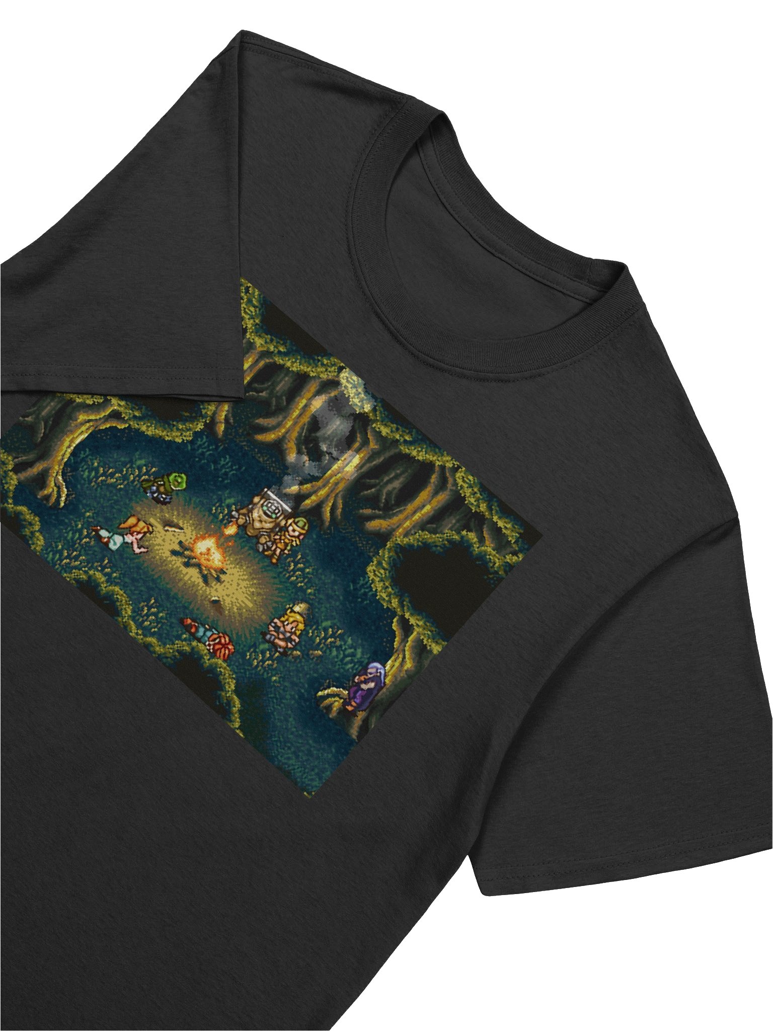 Chrono Trigger Camp Fire T-Shirt product image (25)