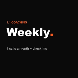 Coaching: Weekly tier thumbnail