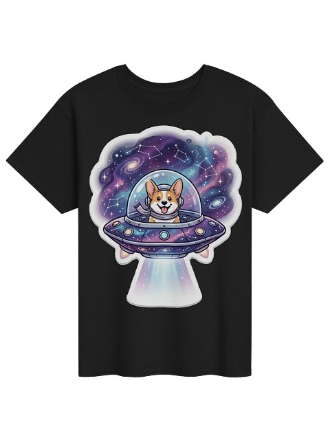 UFO Corgi Tee