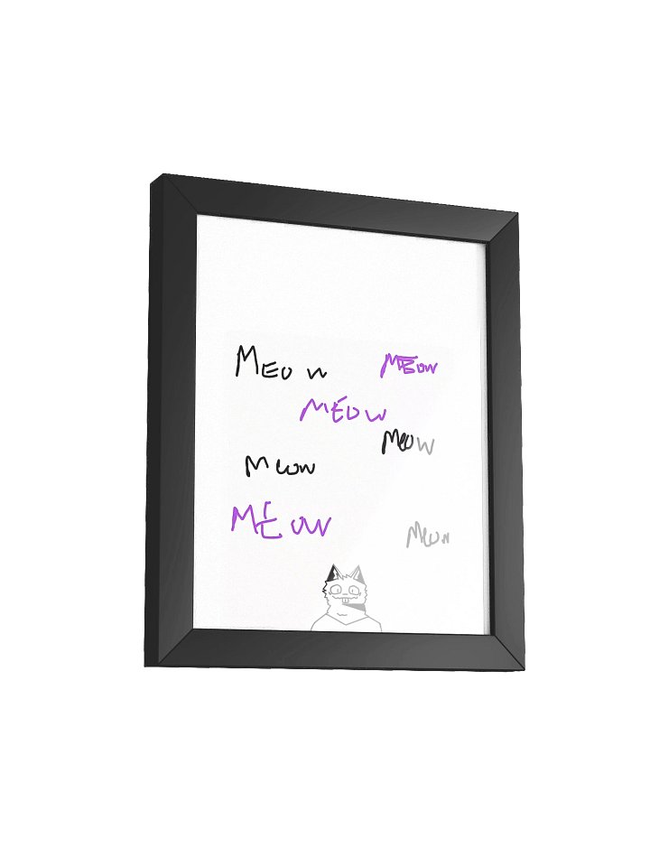 Vibrant Matte Poster in Ayous Wood Frame product image (6)