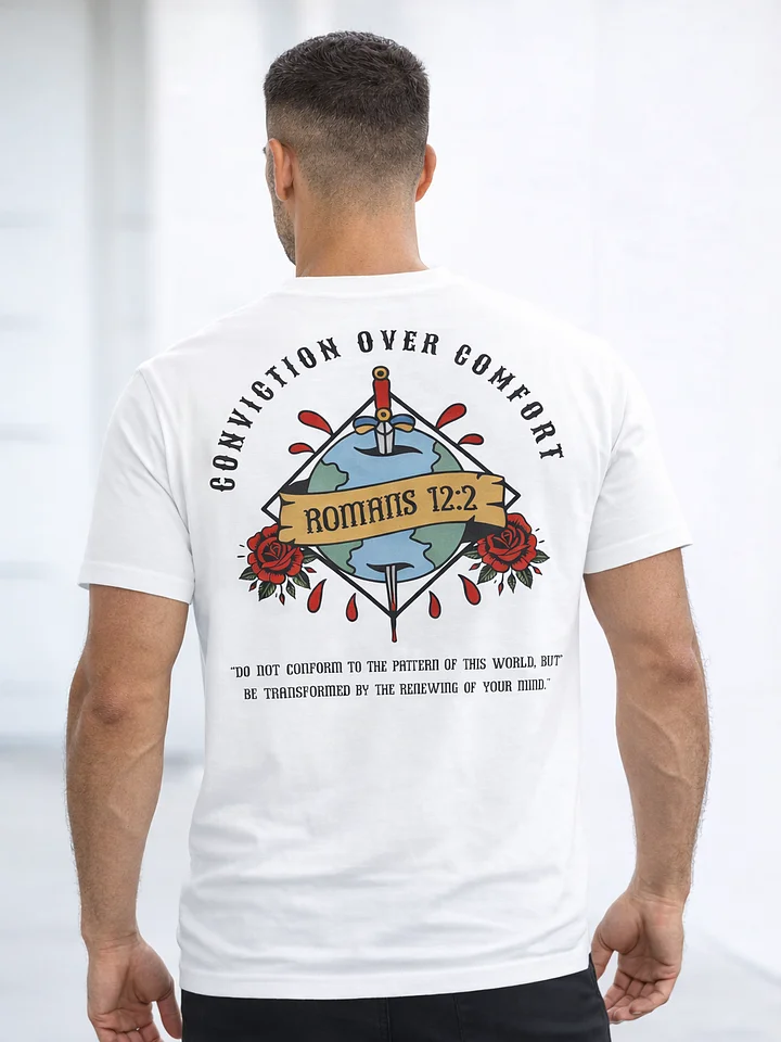 Conviction Over Comfort Premium Heavyweight T-Shirt product image (2)