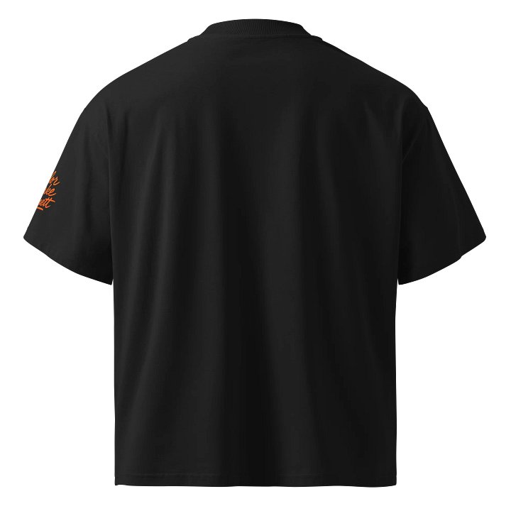 Not Tonight Oversized Tee (Black) product image (2)