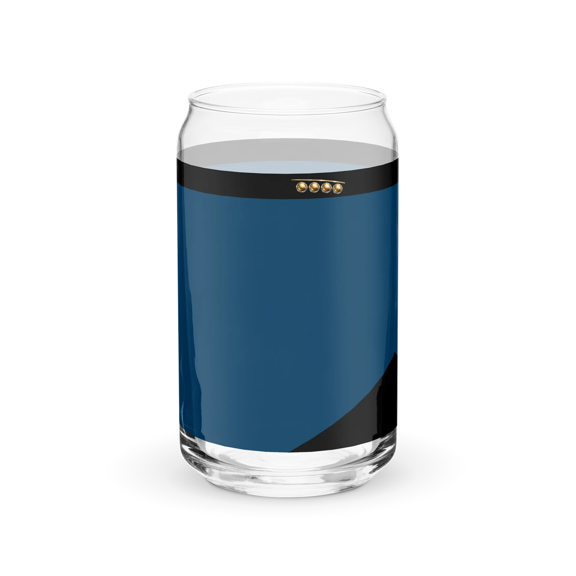 Officer Inspired Can Glass - Blue Division product image (2)