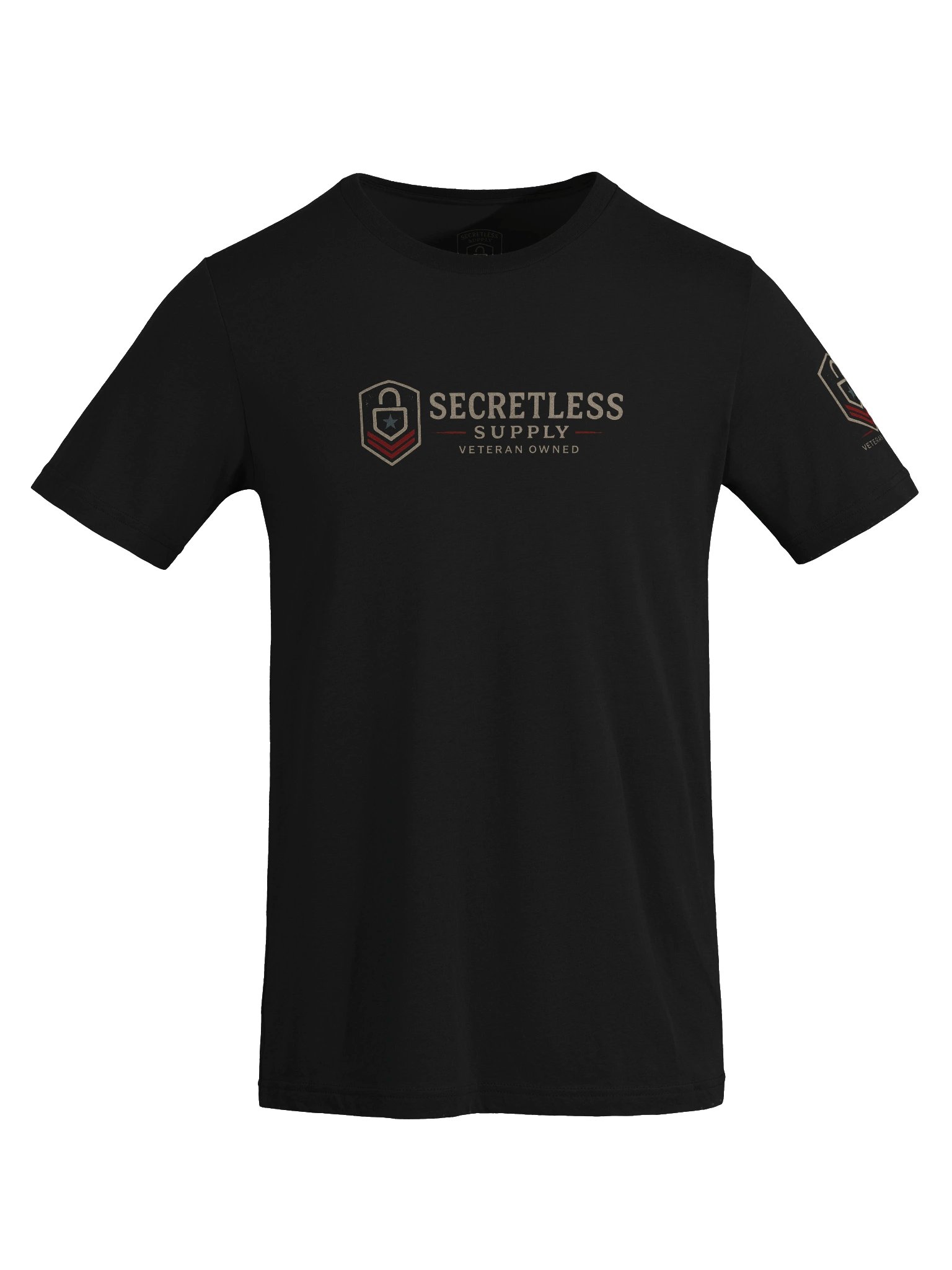 Red, white, and redacted T-shirt product image (8)