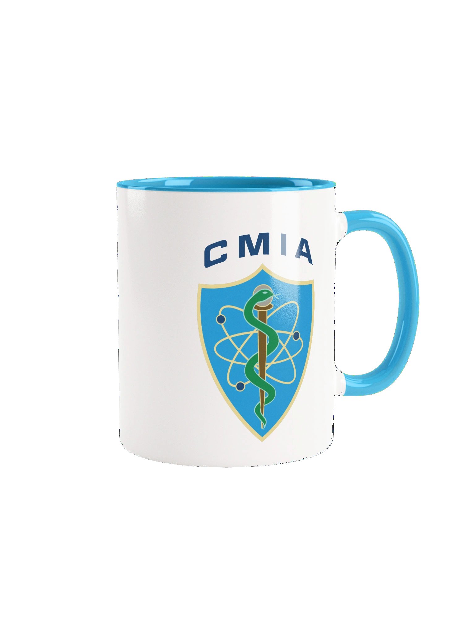 CMIA Cyan Blue Cup — Color Logo product image (1)
