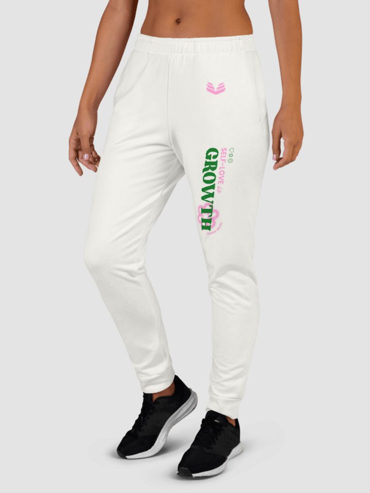 Self-Love Is Growth Joggers - Light Beige product image (2)