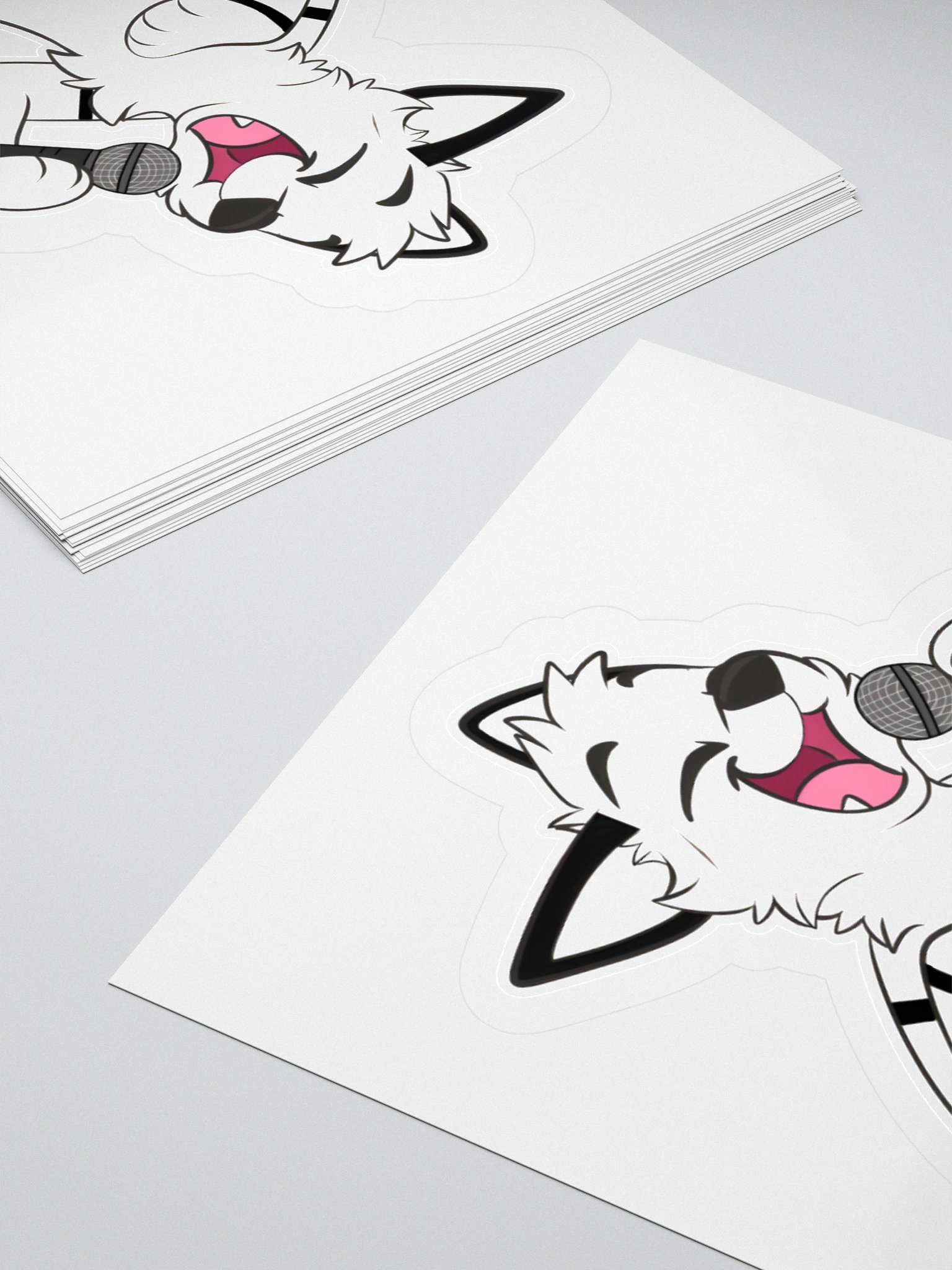 Bolt Singing Kiss Cut Stickers product image (8)